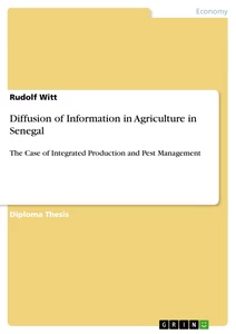 Title: Diffusion of Information in Agriculture in Senegal