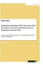 Title: KundInnenbindung im B2C Bereich in KMU der Sparte Gewerbe und Handwerk im Burgenland durch CRM