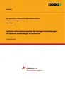 Title: Typische Informationsquellen für Anlageentscheidungen im Rahmen nachhaltiger Investments
