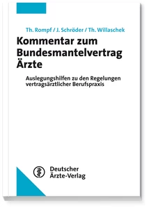 Titel: Kommentar zum Bundesmantelvertrag Ärzte