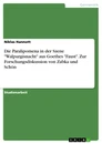 Titel: Die Paralipomena in der Szene "Walpurgisnacht" aus Goethes "Faust". Zur Forschungsdiskussion von Zabka und Schön