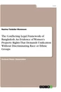 Titel: The Conflicting Legal Framework of Bangladesh. An Evidence of Women's Property Rights That Demands Unification Without Discriminating Race or Ethnic Groups