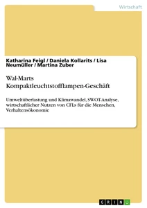 Título: Wal-Marts Kompaktleuchtstofflampen-Geschäft