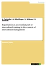 Titel: Repatriation as an essential part of  intercultural training in the context of intercultural management