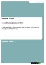 Title: Social Entrepreneurship 