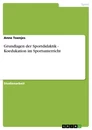 Title: Grundlagen der Sportdidaktik - Koedukation im Sportunterricht