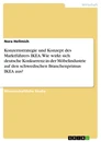 Title: Konzernstrategie und Konzept des Marktführers IKEA. Wie wirkt sich deutsche Konkurrenz in der Möbelindustrie auf den schwedischen Branchenprimus IKEA aus?