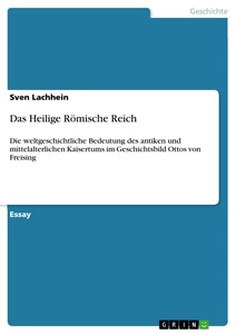 Title: Das Heilige Römische Reich