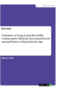 Title: Utilization of Long Acting Reversible Contraceptive Methods. Associated Factors among Women of Reproductive Age