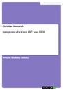 Titre: Symptome der Viren HIV und AIDS