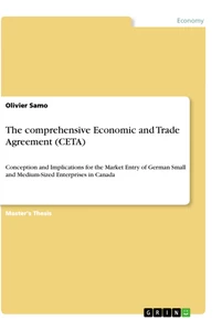 Titel: The comprehensive Economic and Trade Agreement (CETA)