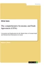 Titre: The comprehensive Economic and Trade Agreement (CETA)