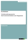 Titel: Verhaltenstherapeutische Interventionstechniken und -Diagramme