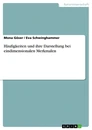 Title: Häufigkeiten und ihre Darstellung bei eindimensionalen Merkmalen