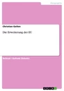 Title: Die Erweiterung der EU
