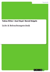 Title: Licht & Beleuchtungstechnik