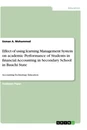 Title: Effect of using learning Management System on academic Performance of Students in financial Accounting in Secondary School in Bauchi State