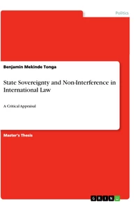 Titre: State Sovereignty and Non-Interference in International Law