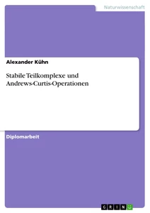 Titel: Stabile Teilkomplexe und Andrews-Curtis-Operationen