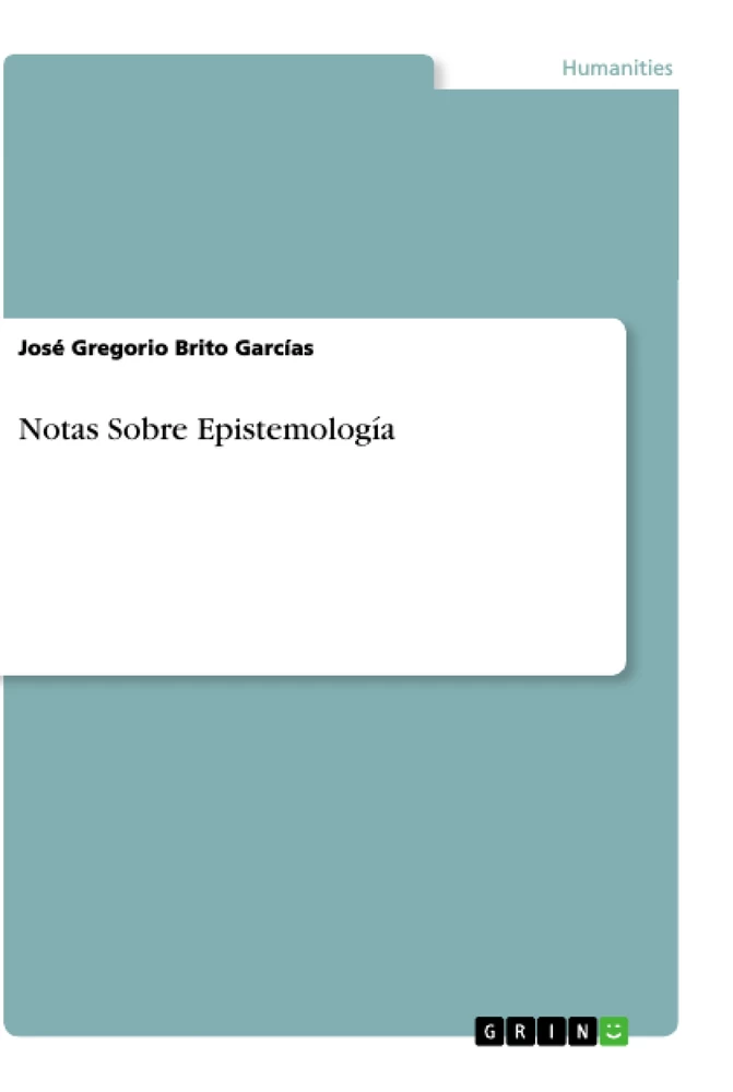 Title: Notas Sobre Epistemología