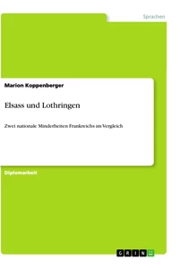 Titre: Elsass und Lothringen