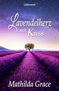 Titel: Lavendelherz mit Kuss