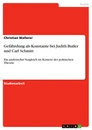 Título: Gefährdung als Konstante bei Judith Butler und Carl Schmitt