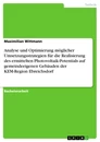Titre: Analyse und Optimierung möglicher Umsetzungsstrategien für die Realisierung des ermittelten Photovoltaik-Potentials auf gemeindeeigenen Gebäuden der KEM-Region Ebreichsdorf